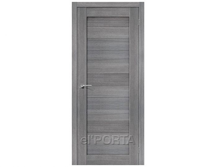 Межкомнатная дверь ПОРТА-21 Grey Veralinga