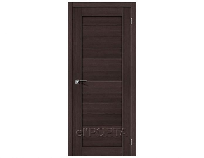 Межкомнатная дверь ПОРТА-21 Wenge Veralinga