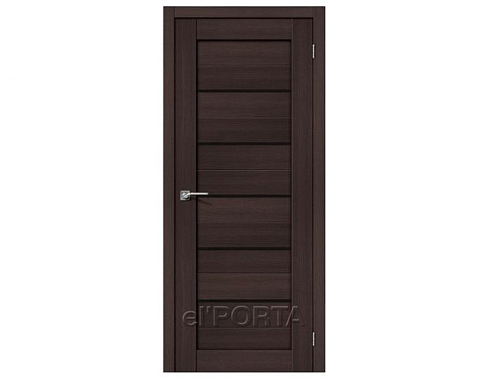Межкомнатная дверь ПОРТА-22 BS Wenge Veralinga