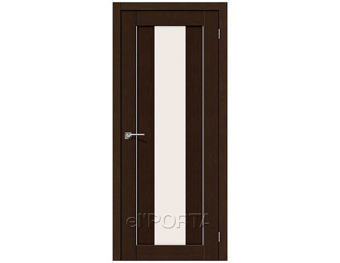 Межкомнатная дверь ПОРТА-25 alu Wenge Veralinga