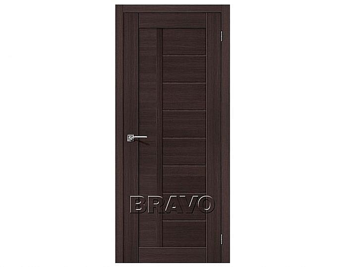Межкомнатная дверь ПОРТА-26 Wenge Veralinga