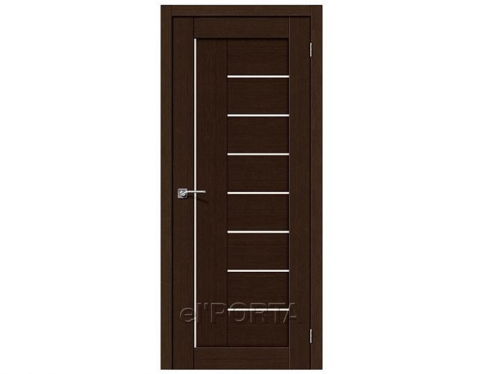 Межкомнатная дверь ПОРТА-29 Wenge Veralinga