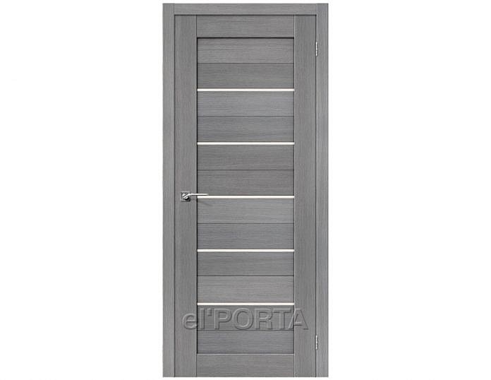 Межкомнатная дверь ПОРТА-22 3D Grey