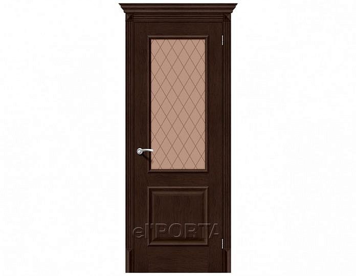 Межкомнатная дверь КЛАССИКО-13 NEW Bronze Сrystal