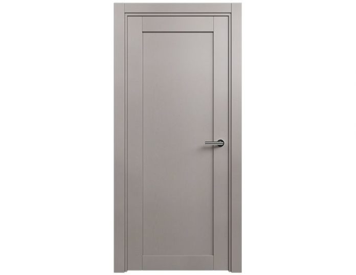 Межкомнатная дверь Status Optima 111 цвет Grey