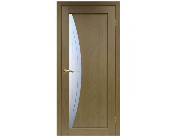 Межкомнатная дверь «Optima Porte» Модель Сицилия 722 Орех классик NL