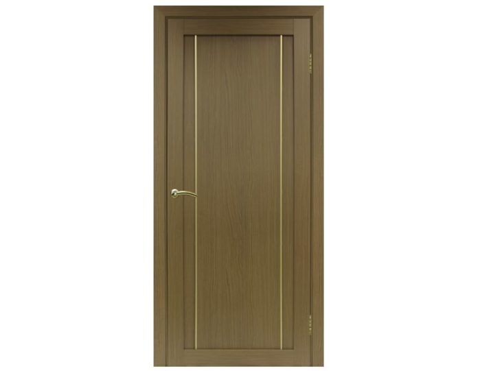 Межкомнатная дверь «Optima Porte» Модель Турин 522AПП Молдинг SG Орех классик NL