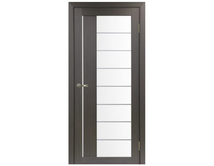 Межкомнатная дверь «Optima Porte» Модель Турин 524АСС Молдинг SC Венге FL