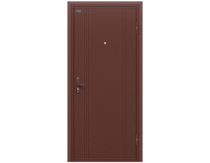 Входная дверь «Браво» Модель Door Out 101 Антик Медь/Антик Медь