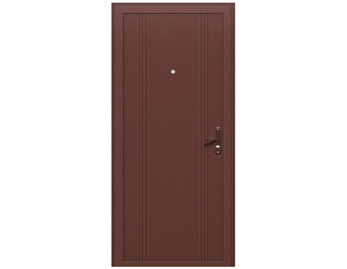 Входная дверь «Браво» Модель Door Out 101 Антик Медь/Антик Медь